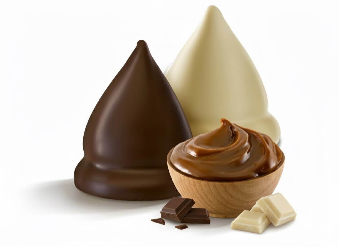 Casacella Foods - Wholesale Chocolate Covered Sweets - Havanna Mixed Chocolate Dipped Cones Filled with Caramel1