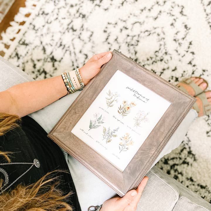 Art and Home co. - Wholesale Art Print - Indiana Wildflowers Watercolor Fine Art Print5