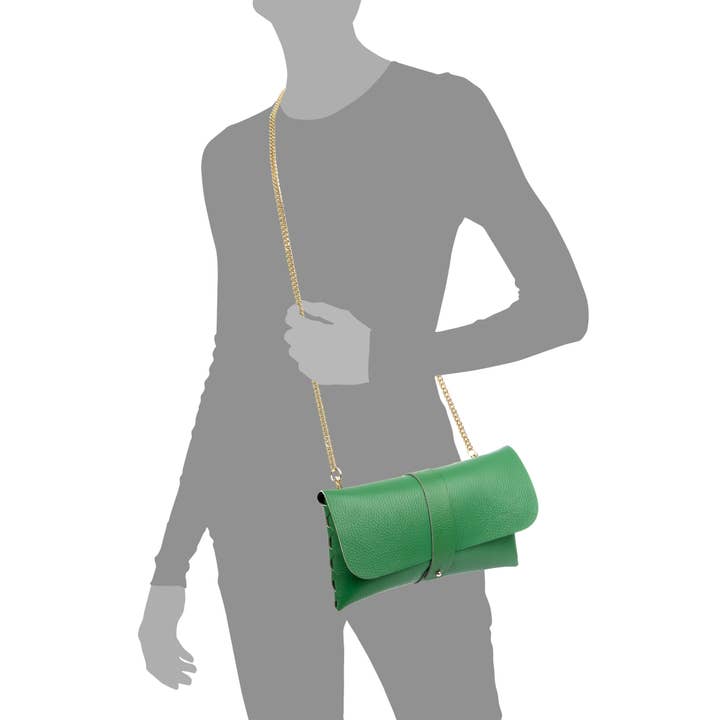 FIRENZE ARTEGIANI - Wholesale Shoulder Bag - Women's - Auronzo women's crossbody bag. Genuine leather Dollaro finish.9