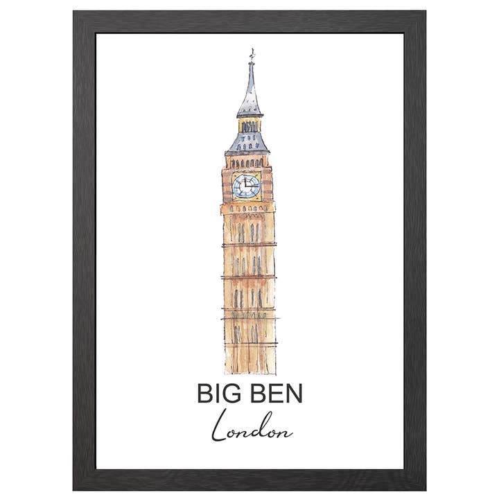 A2 Frame Big Ben London for wholesale by JOYIN