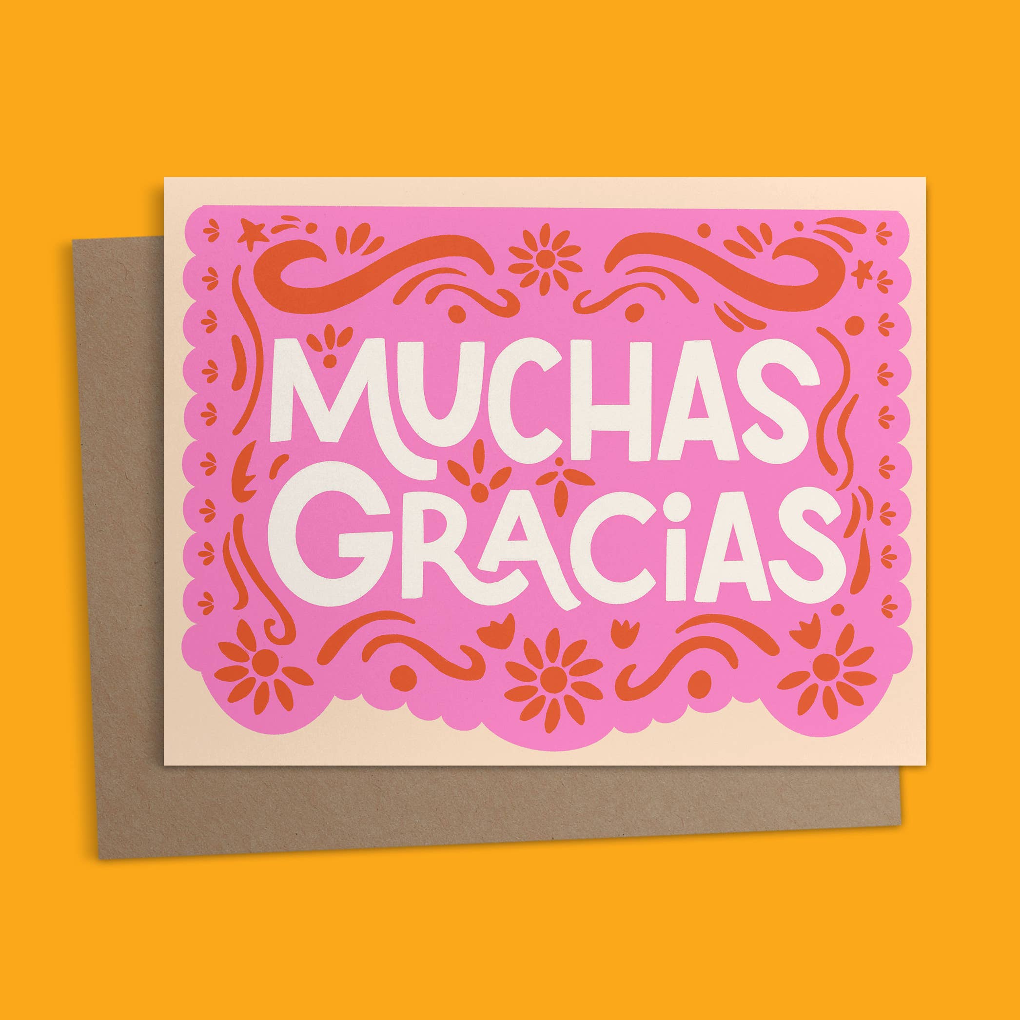 Ana Peake - Wholesale Everyday Greeting Card - Papel Picado Spanish Greeting Card1
