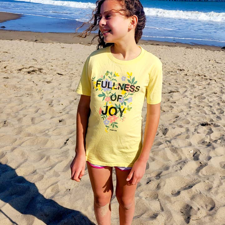 Maglietta Kid's Joy, per ragazze e ragazzi per la vendita all'ingrosso da parte di Port 213