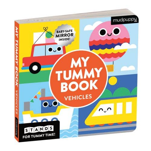Mudpuppy My Tummy Book - Vehicles for wholesale by Bobangles