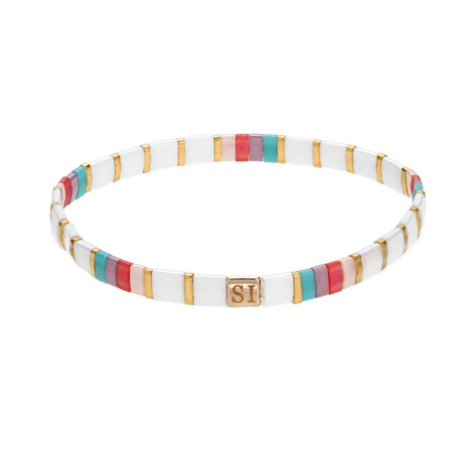 Splendid Iris - Wholesale Beaded Bracelet - Choose Your Colors - Miyuki Tila Bracelets3