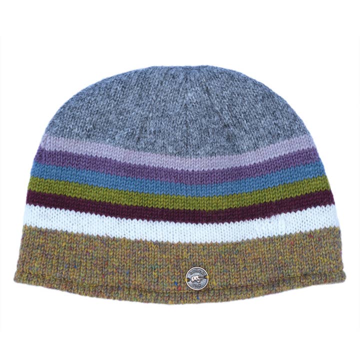 Black Yak Ltd - Wholesale Beanie - Women's - Heather Edge Beanie Pure Wool Hat - Knitted - Fair Trade1