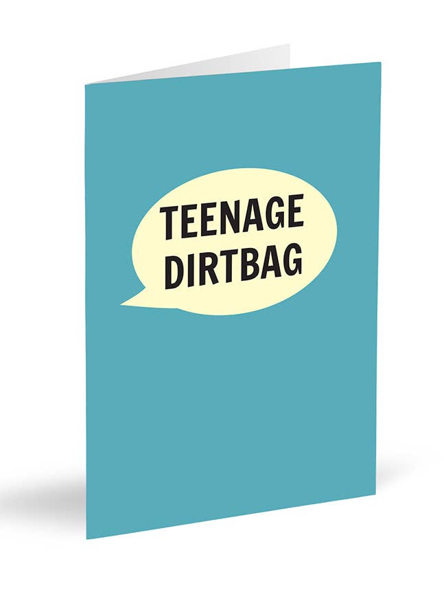 Teenage Dirtbag Card for wholesale by Dialectable
