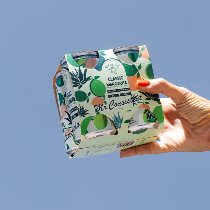 Mr. Consistent - Wholesale Cocktail mix/syrup - Margarita 250 mL Can Range2