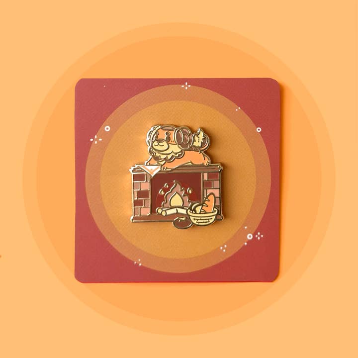 Dachsbun Party Friend Pin for wholesale by HeyyoJojo