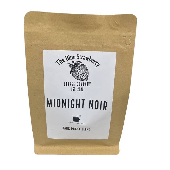 The Blue Strawberry Coffee Co - Wholesale Coffee Beans - Midnight Noir (Dark Roast)