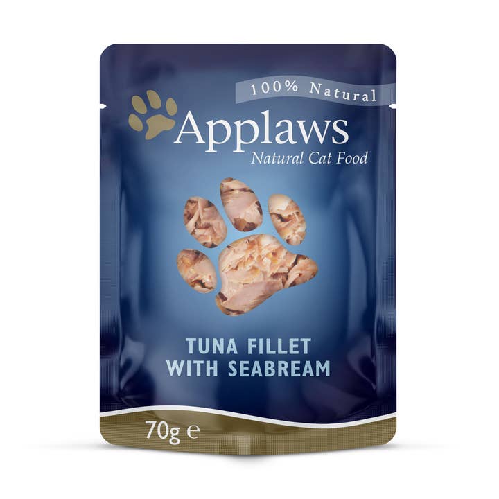 Finest Petfoods – Engroshandel Foder - Kat – Applaws CAT QUICK SERVE Tun & Havreme 70 gr.0