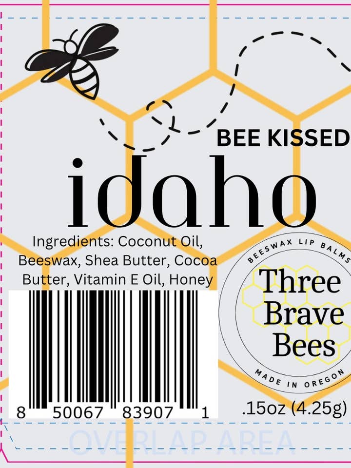 Idaho Lippenbalsem voor wholesale door Three Brave Bees