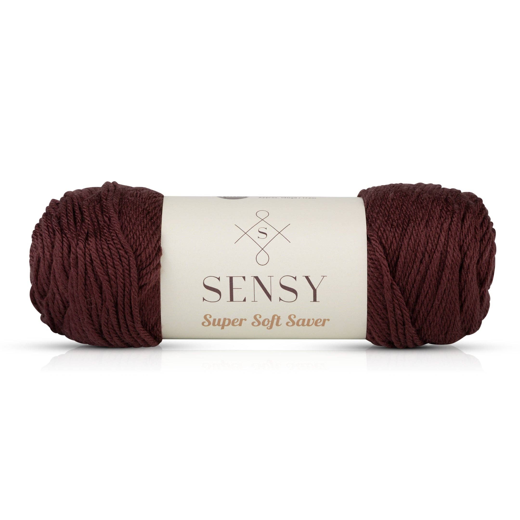 Sensy – wholesale Yarn – Sensy Super Soft Saver Yarn, 3.5 oz, 190 Yards, Gauge 4 Medium0