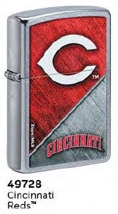 Shop The King - Vente Briquets - Briquet Zippo Mlb Cincinnati Reds0