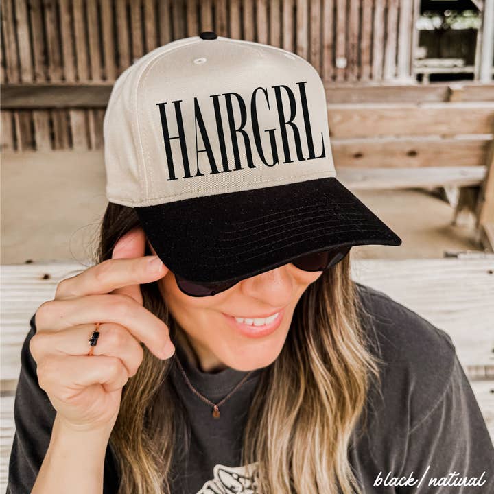 HairGrl Trucker Hat *2 Colors for wholesale by Chloe Vs Tank