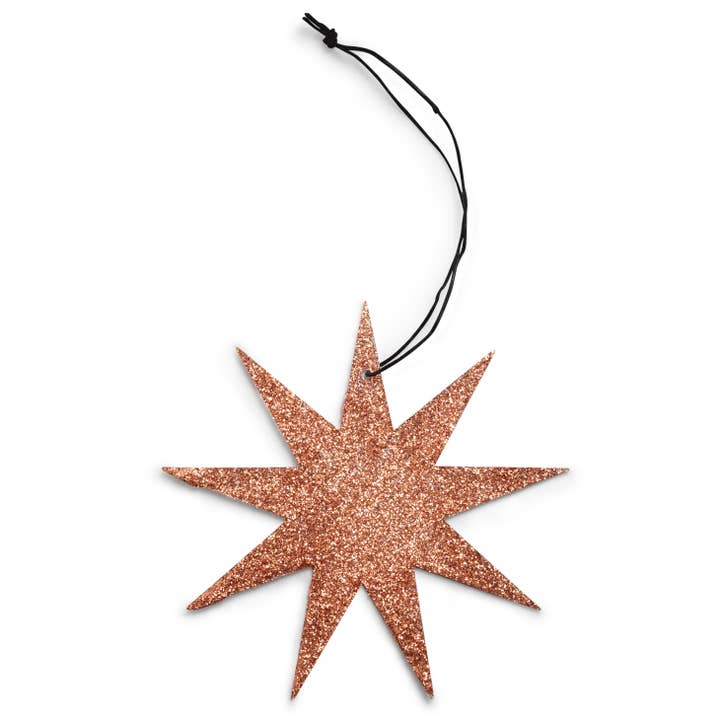 Holiday Ornament -Star Copper Holiday Ornament - Box of 25 for wholesale by Nordstjerne North America