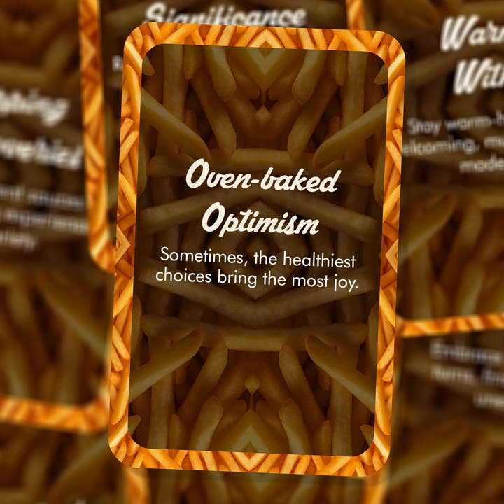 Ibiza Tarot USA - Wholesale Tarot cards - The French Fries Oracle - Twenty Two insights and One recipe2