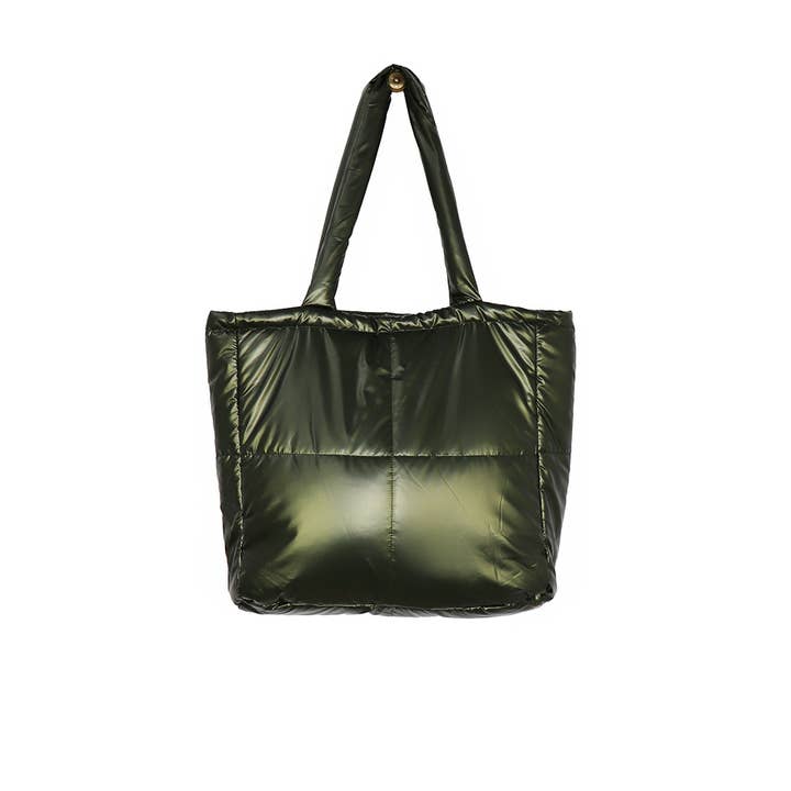 Attrait Paris - Wholesale Tote Bag - Women's - Quilted tote bag with checkered design1