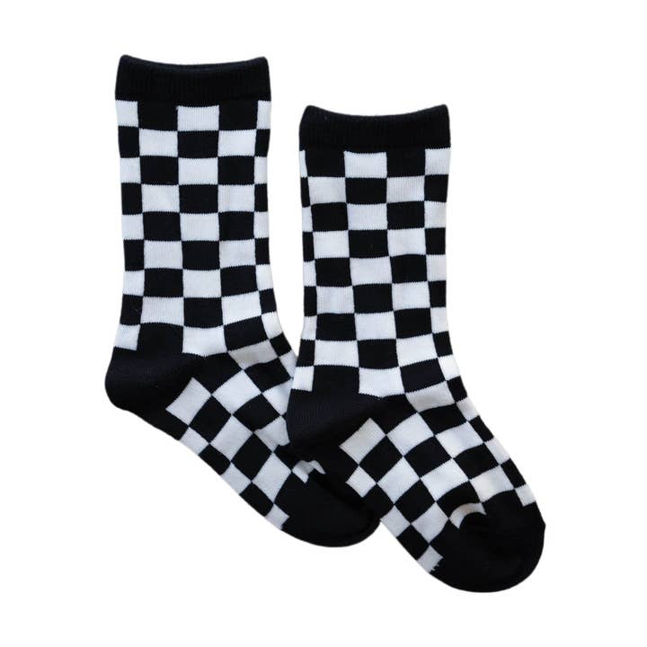 B&W Checker | Socks for wholesale by Everyday Leisure