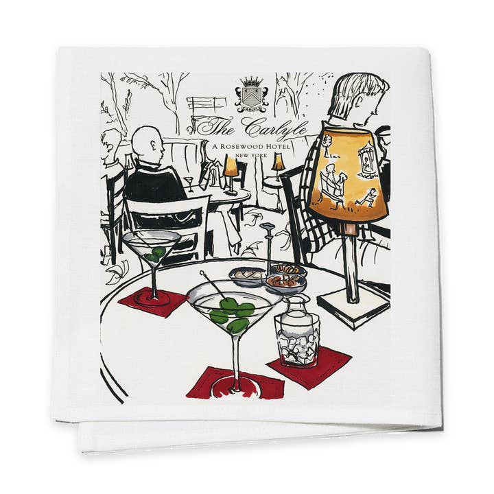 Cocktail Napkins (Set of 4) - Favorite Bar Carlyle for wholesale by Toss Designs