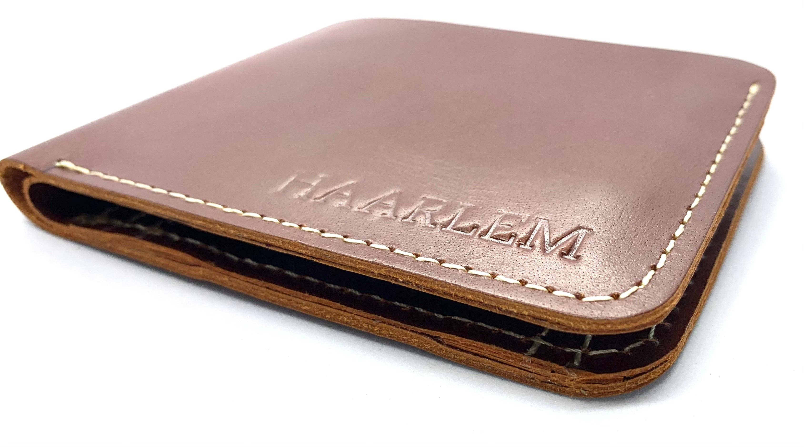 HAARLEM - Wholesale Wallet - Men’s - HAARLEM Men KUZE 22472 Leather Wallet Brown