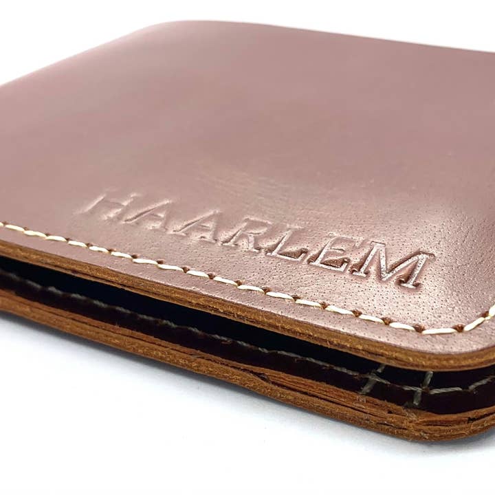 HAARLEM - Wholesale Wallet - Men’s - HAARLEM Men KUZE 22472 Leather Wallet Brown0