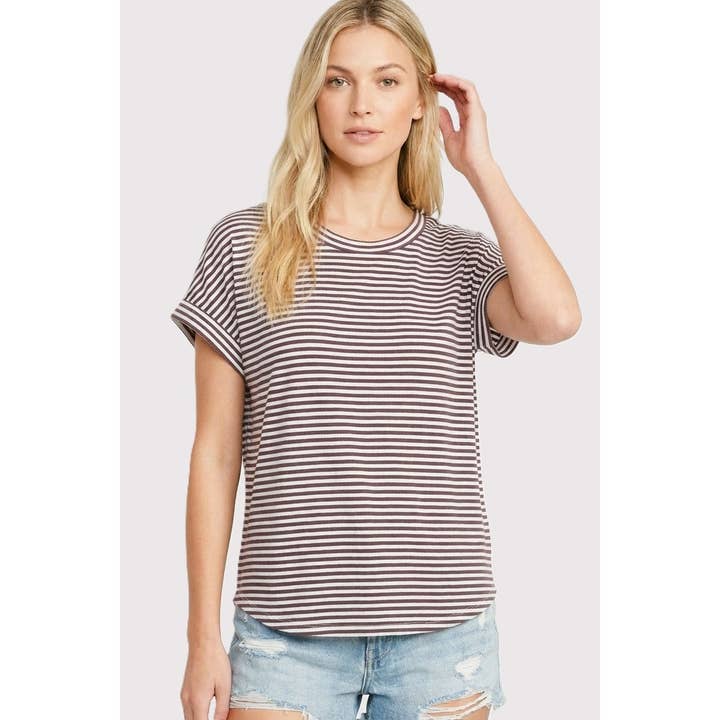 PINSTRIPED CASUAL TOP för wholesale av STACCATO