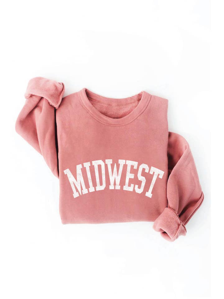 OAT COLLECTIVE - Wholesale Graphic Sweatshirt - Women's - MIDWEST Graphic Sweatshirt14
