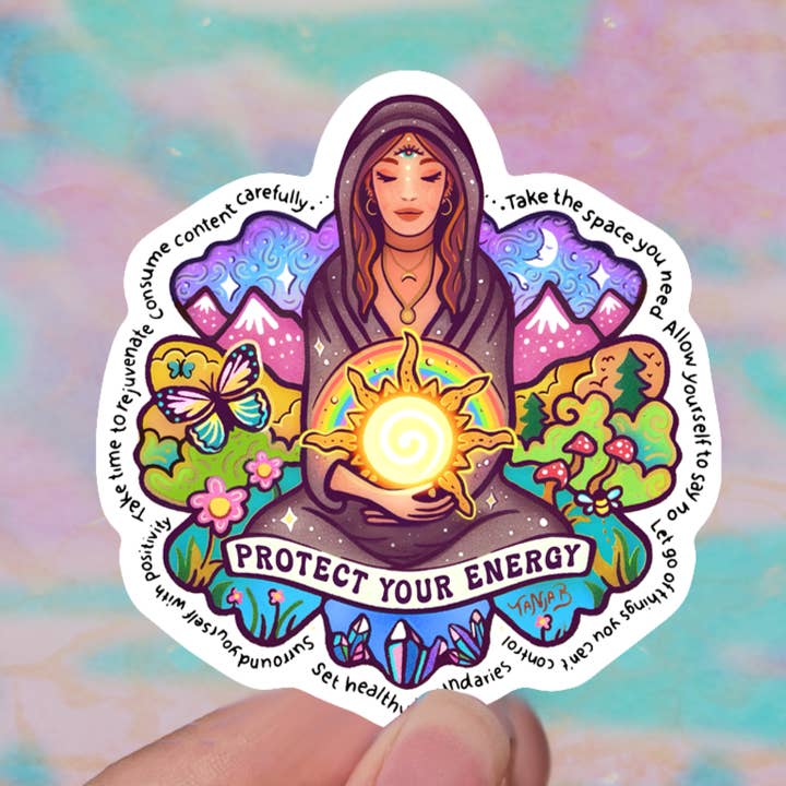 Protect Your Energy - Sticker for wholesale by SeeknRevel
