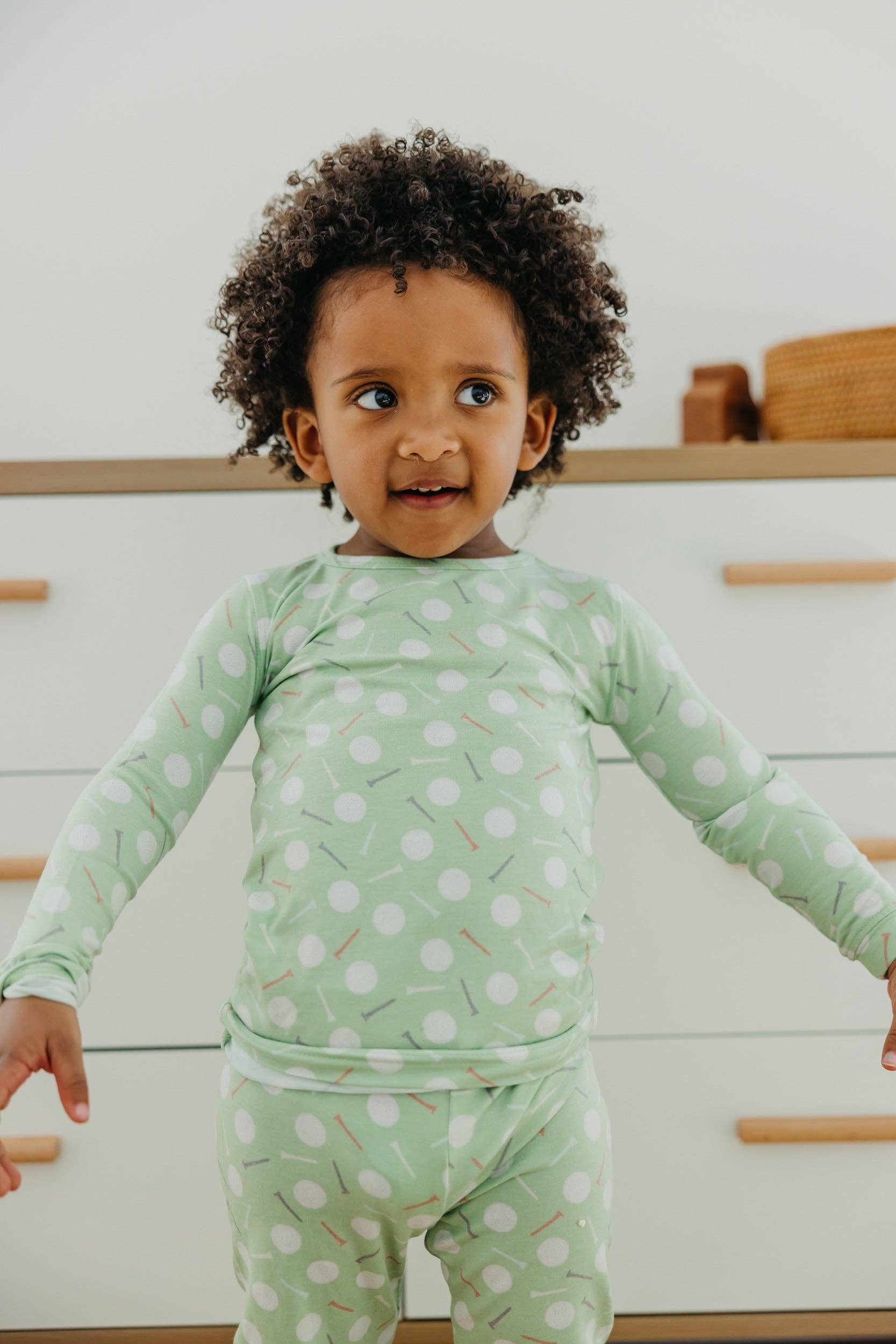 Copper Pearl - Wholesale Sleepwear Set - Kids - 2pc Long Sleeve Pajama Set - Bogey3