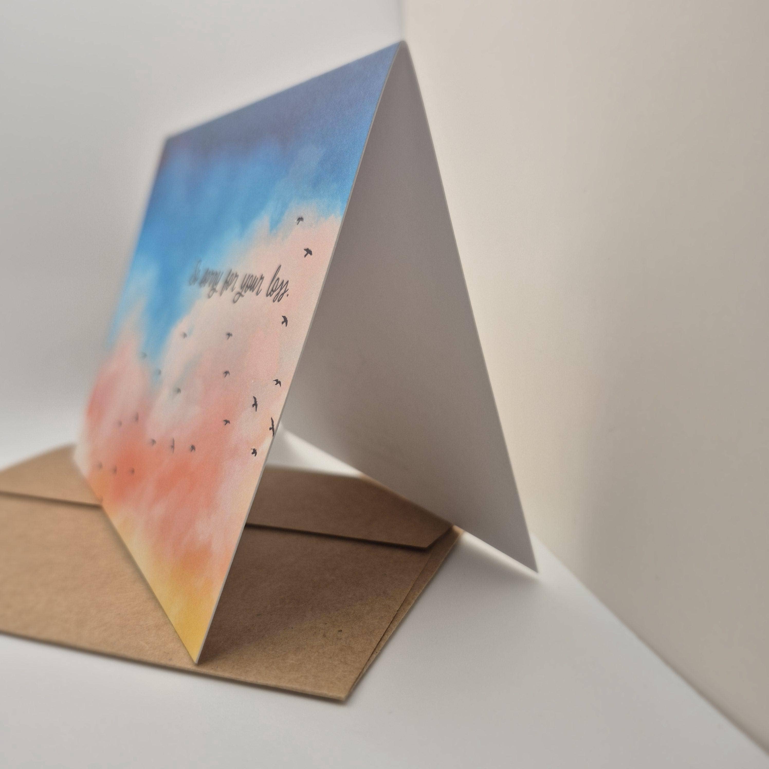 Push the Envelope Cards - Wholesale Sympathy Card - Sorry For Your Loss Card, With Sympathy Condolences Card2