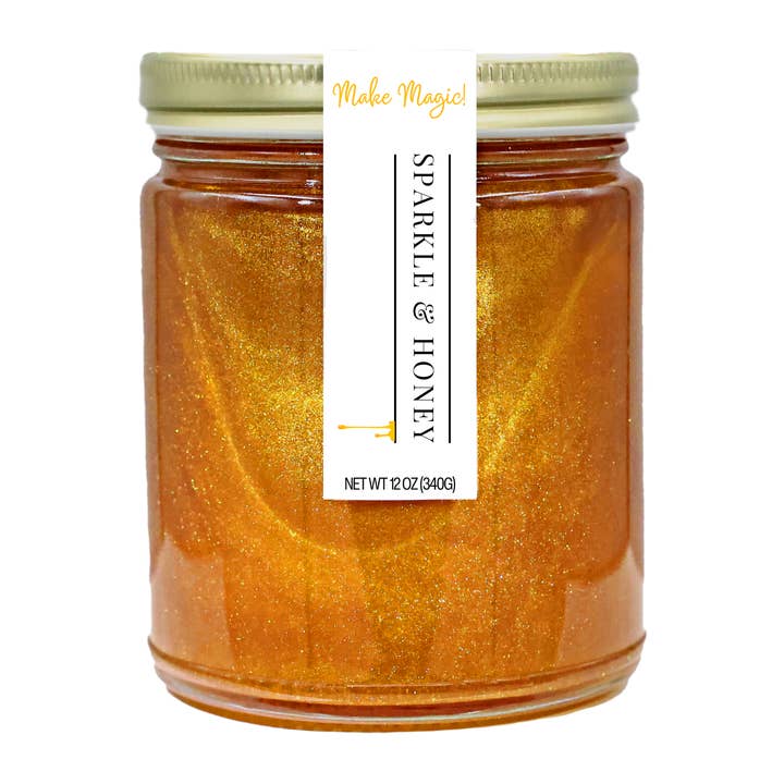 The Enchanted Hive - Wholesale Honey - Sparkle & Honey Original Gold 12oz