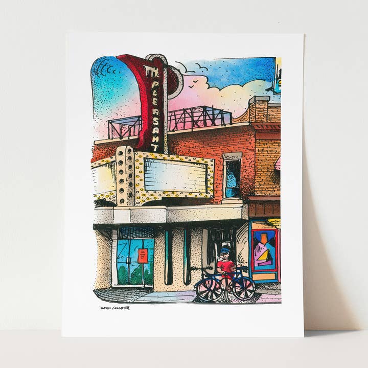 Mt. Trevlig teater Toronto affisch för wholesale av Totally Toronto Art/Sassy City Studio