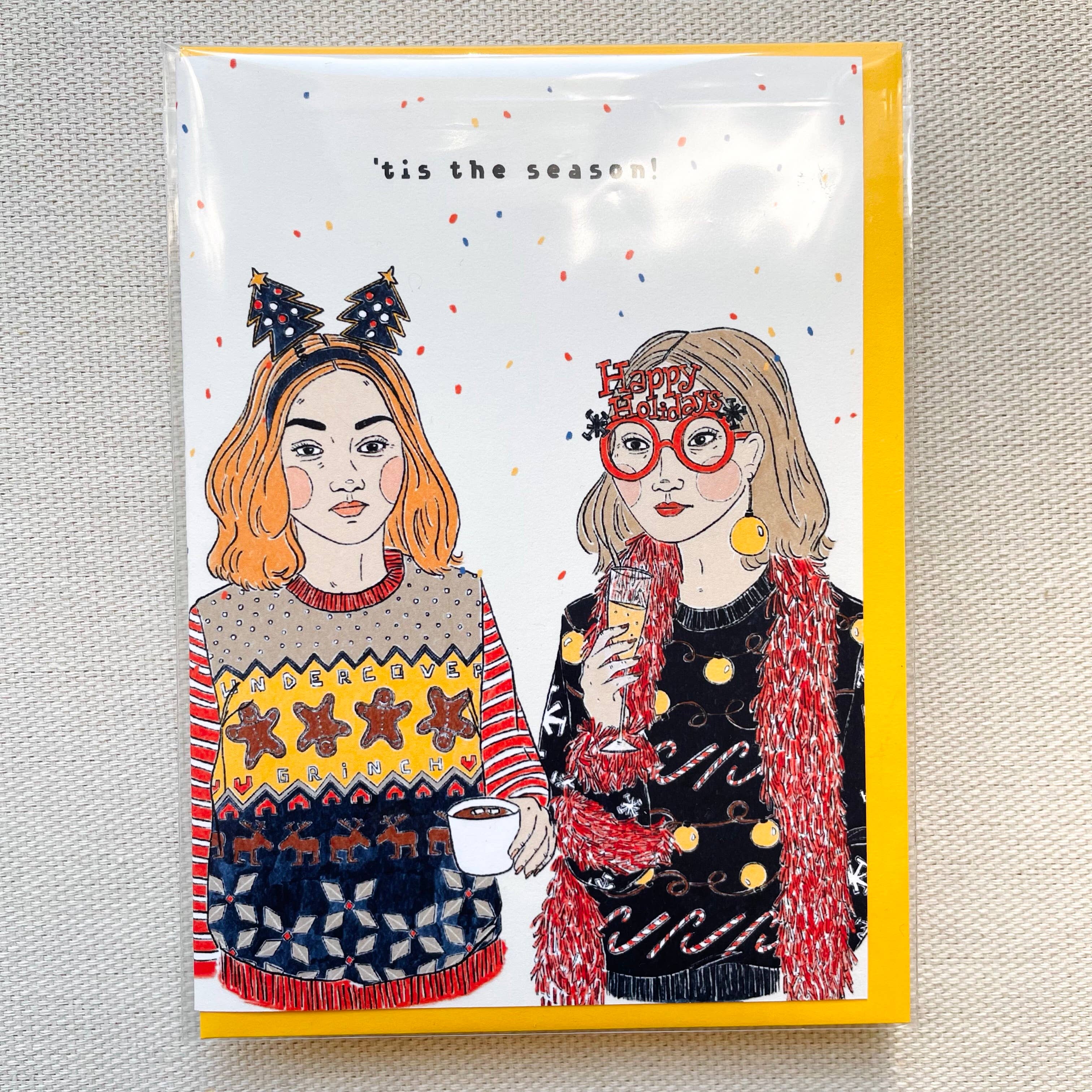 Tamara Martin - Wholesale Christmas Card - 'tis the season card4