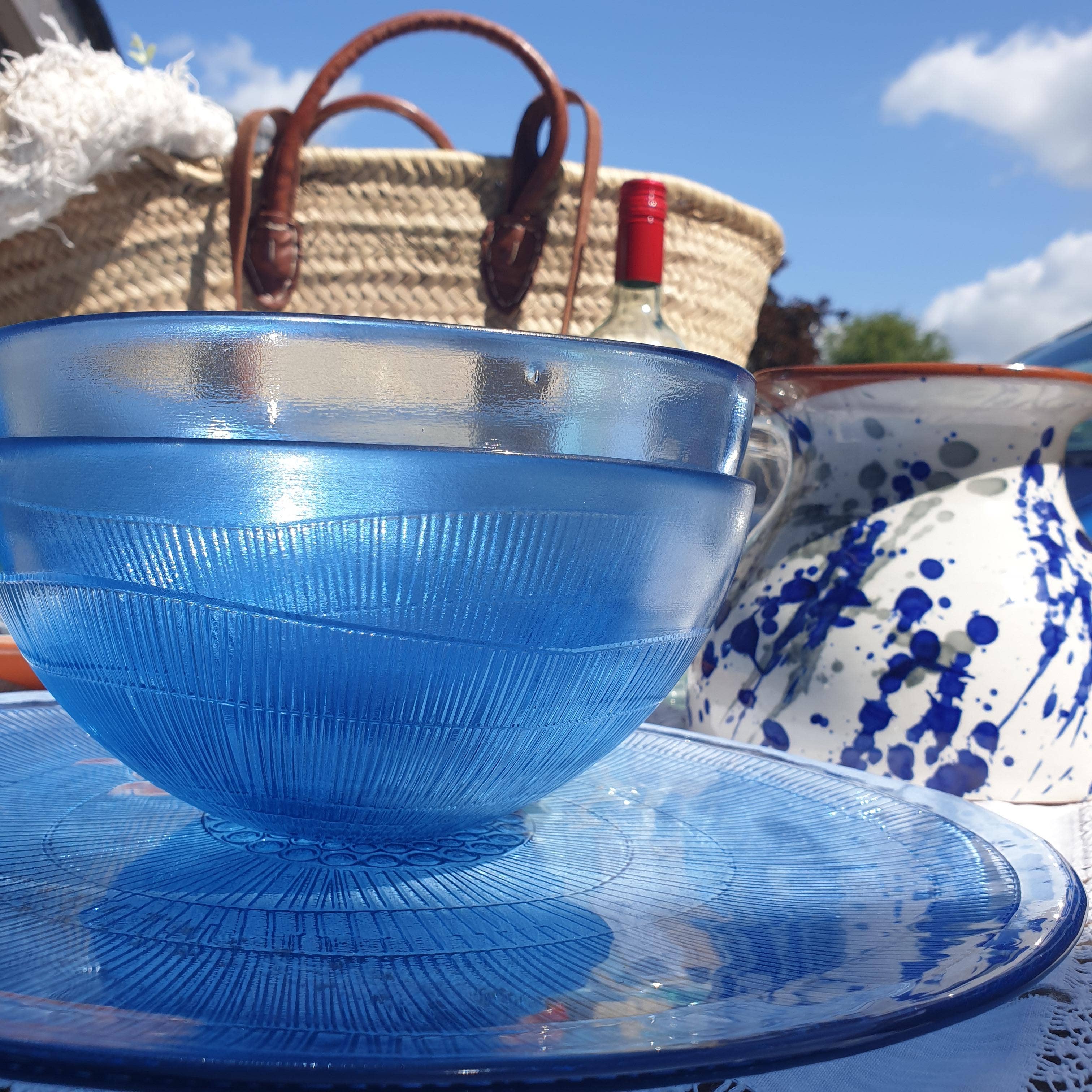 Jarapa – wholesale Bowl – Recycled Glass Zenda Bowl 18cm3