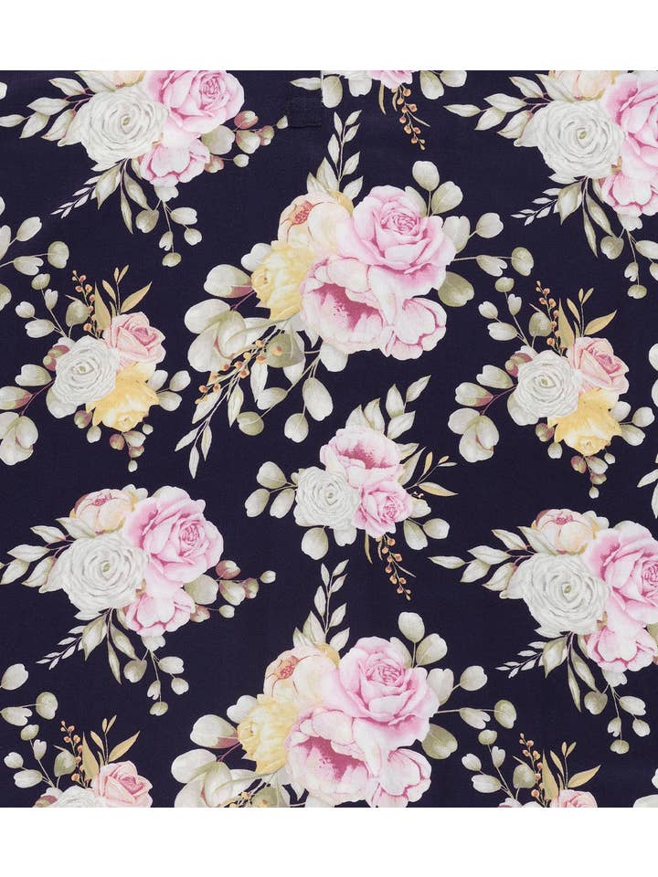 Magnolia Lounge - Wholesale Sleepwear Set - Women's - Twilight Floral Cotton Viscose Pyjama Set3