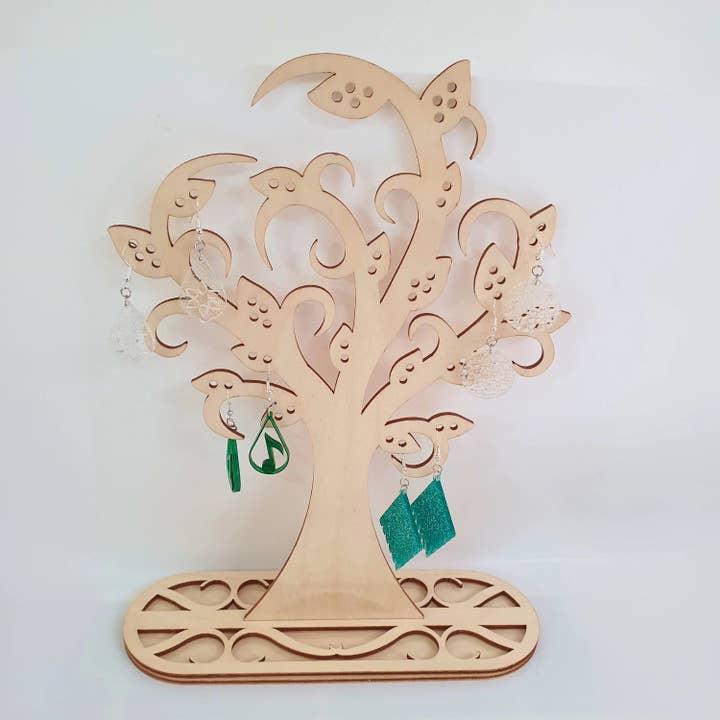 BoisMagique - Vente Supports et présentoirs à bijoux - Porte-Bijoux - Arbre élégant1
