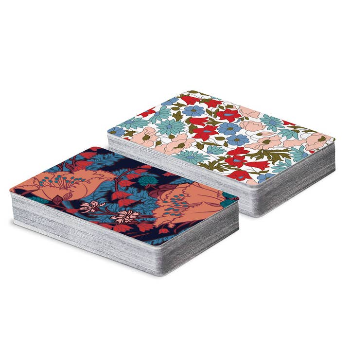 Chronicle Books - Wholesale Playing Cards - Liberty Floral Playing Card Set1