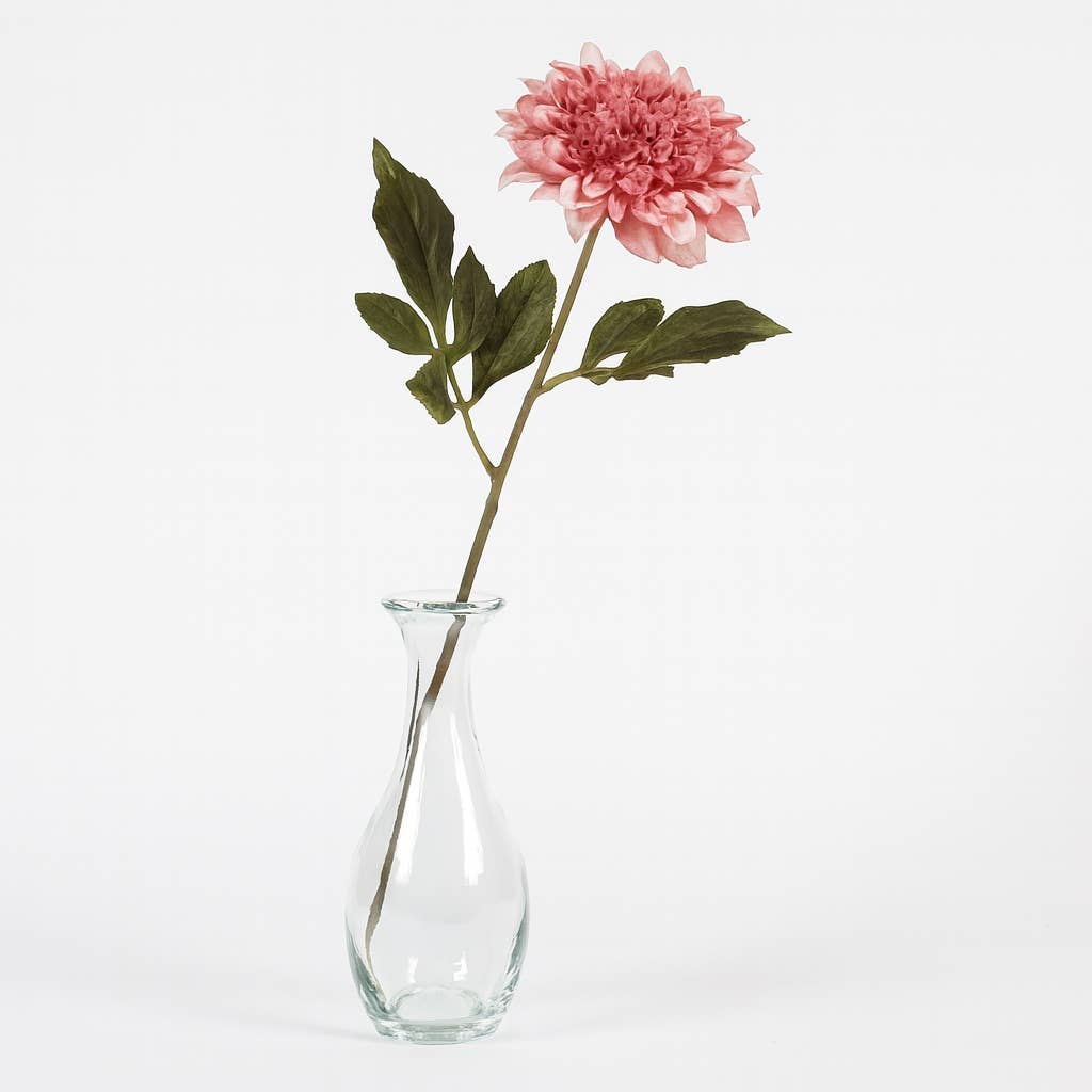 Factory Direct Craft - Wholesale Artificial Flowers - 28" Pink Dahlia Artificial Flower Stem1