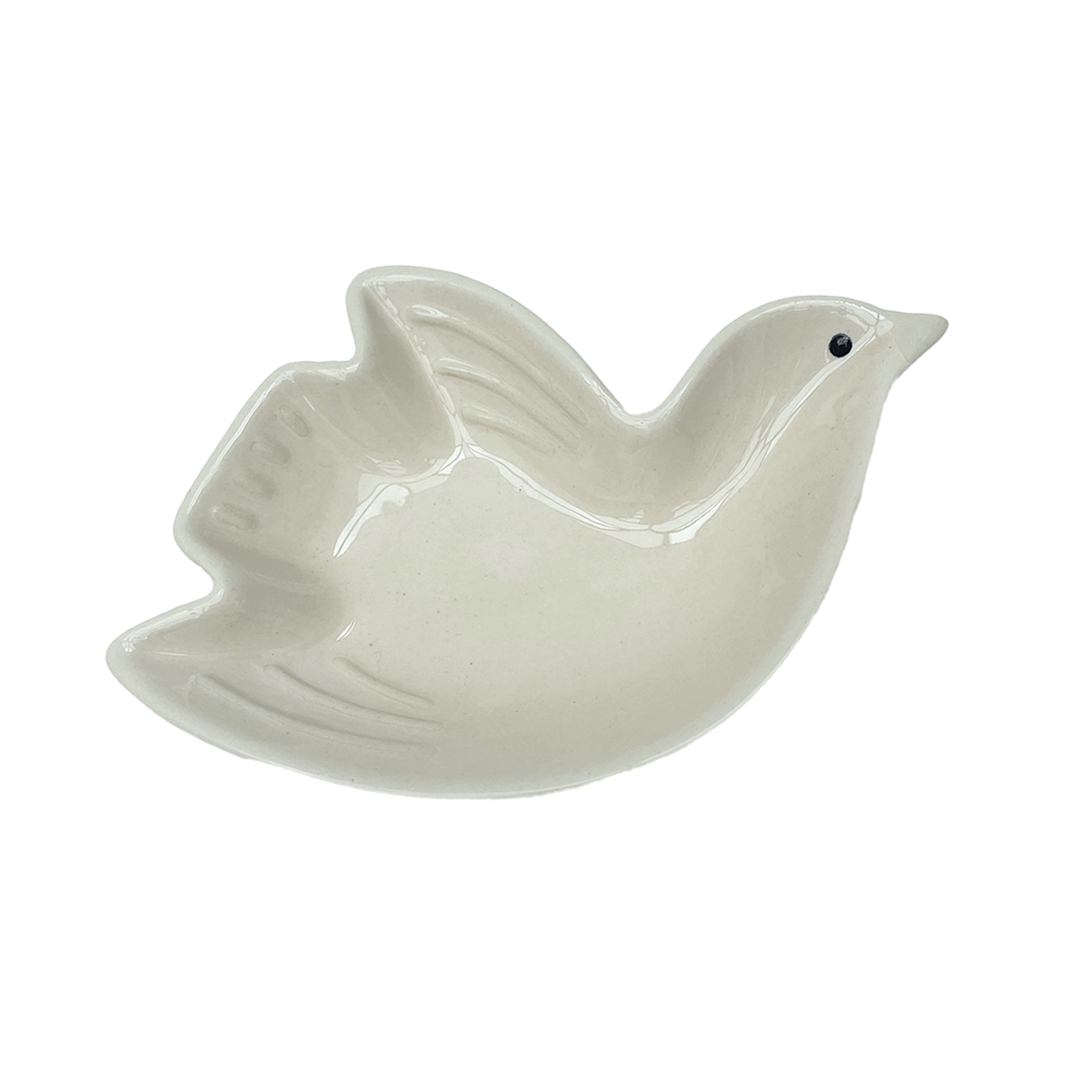 Opjet Paris - Wholesale Dish - Tweet bird sand dish gm L30.5 W20.7 H5cm0