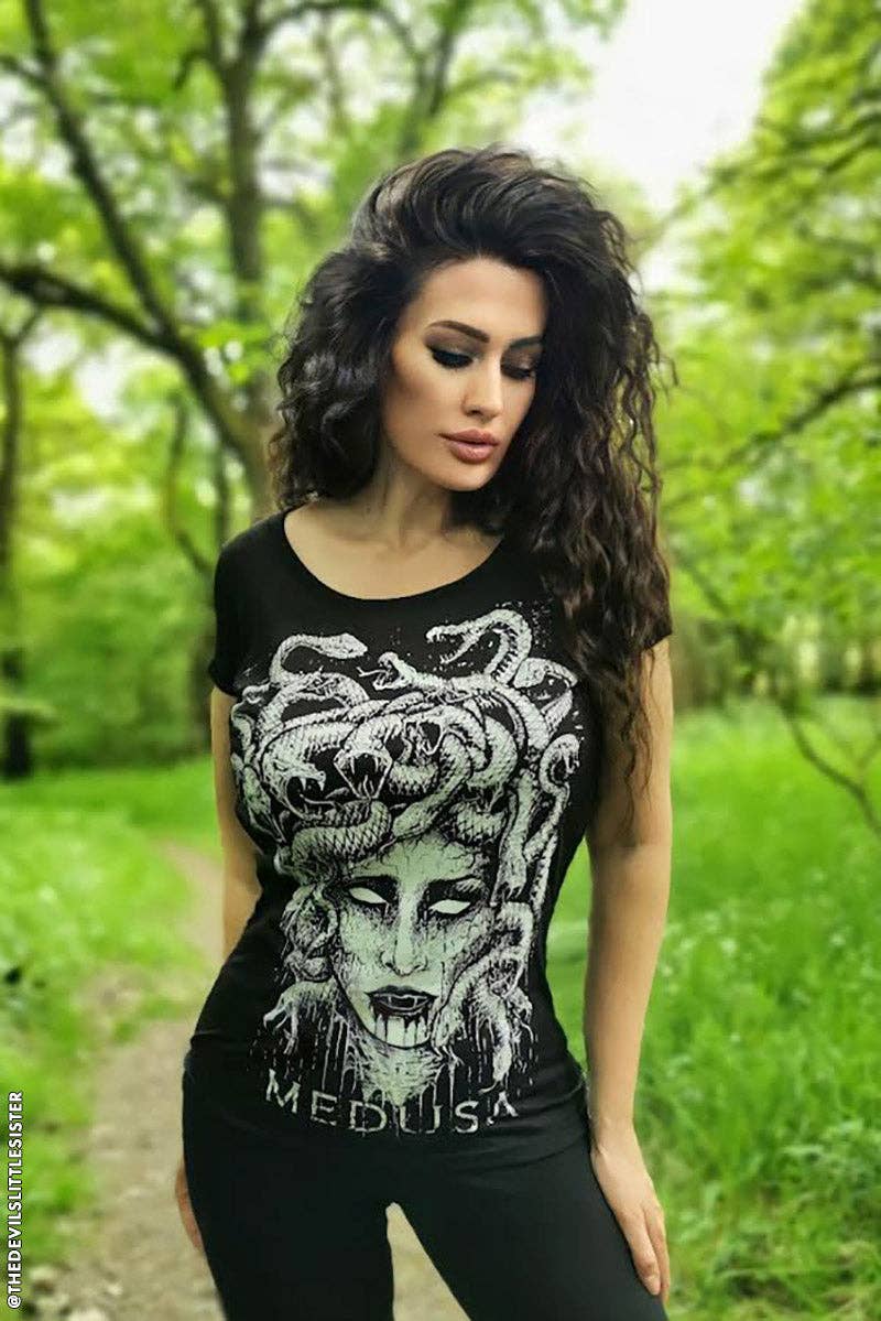 vampirefreaks - Wholesale T-Shirt (Graphic) - Unisex - Medusa Tee [Multiple Styles Available]5