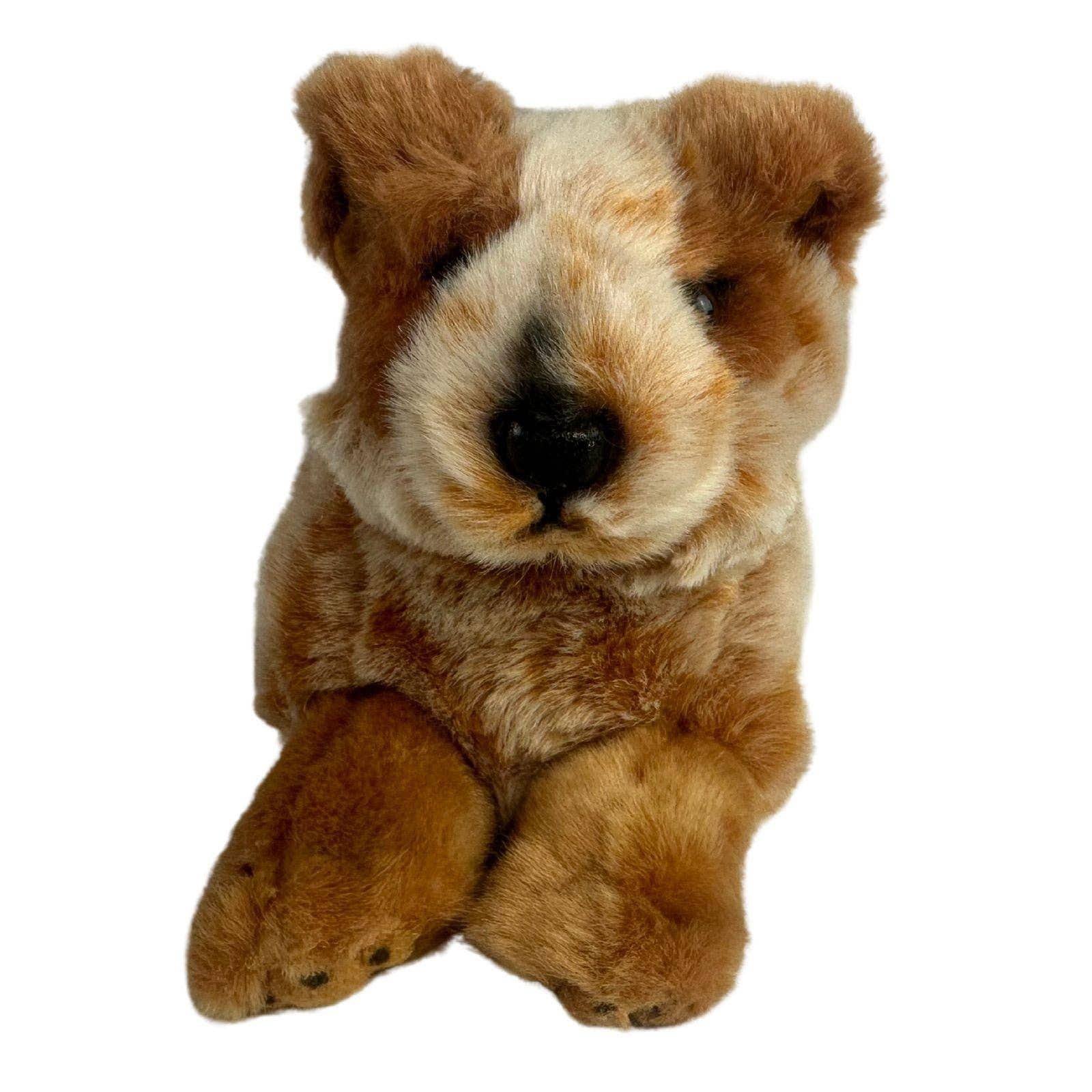 Bocchetta Plush Toys – Peluche - Cão por atacado – Flame - Cão de Gado - 28cm mole, Vermelho7