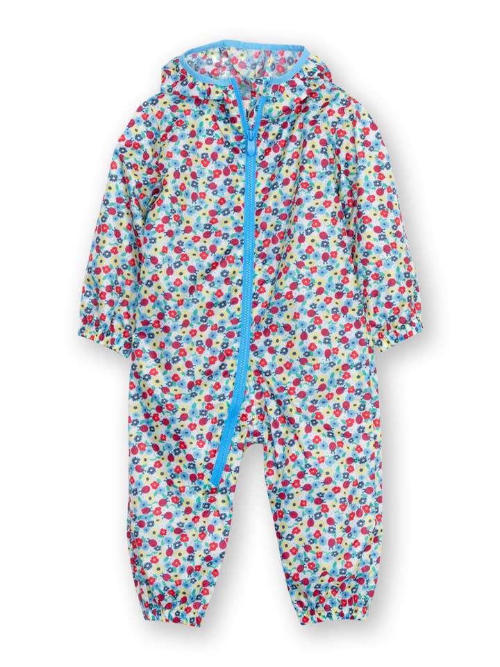 Ladybird ditsy puddlepack suit for wholesale by Kite Clothing
