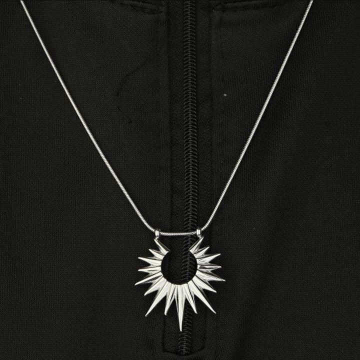 Colar de aço titânio estilo hip-hop de alta qualidade por atacado de Eagle Crest Industries Inc.