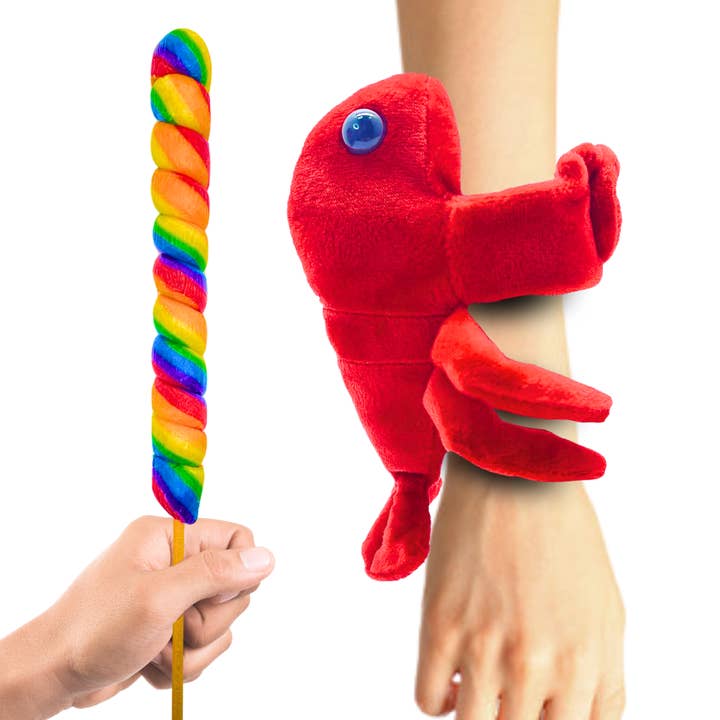 Lobster Slap Bracelet With Lollipop for wholesale by Dare Online LLC