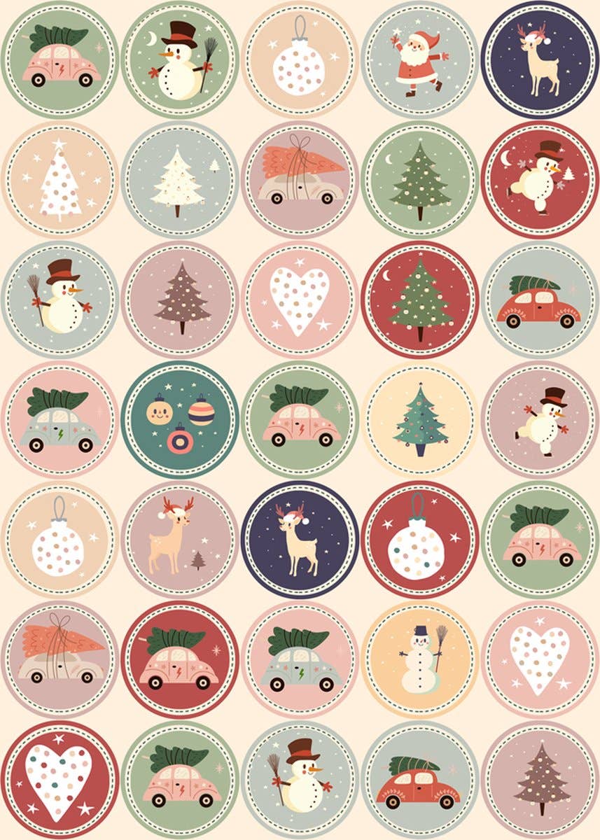 Sticker Varia - Wholesale Sticker - Sticker Sheet Best Christmas2