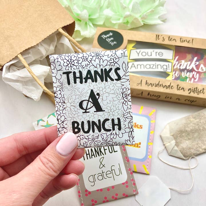 Victoria Mae Designs - Wholesale Tea bags - Thank You Gift: Tea To Say Thank You1