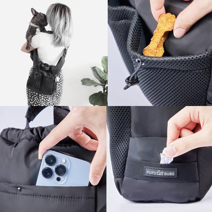 Pups & Bubs - Wholesale Pet Treat Bag - Dog - Everyday Dog Walking Bag | Treat Pouch | Pet Bag | 3 Colors7