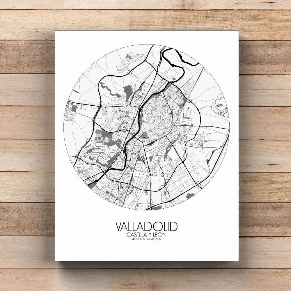 mapospheres – wholesale Poster – Affisch av Valladolid | Spanien11