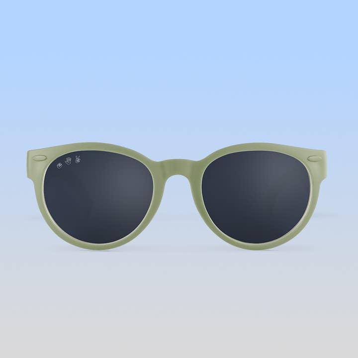 Roshambo Eyewear - Wholesale Sunglasses - Kids - Round Sunglasses | Sage Green