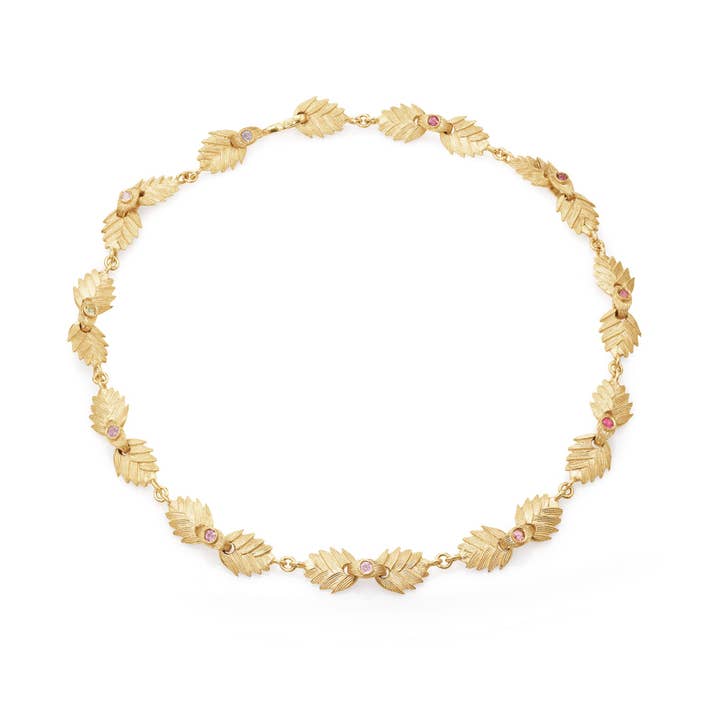 Collana Bromelia per la vendita all'ingrosso da parte di Sopro Jewellery